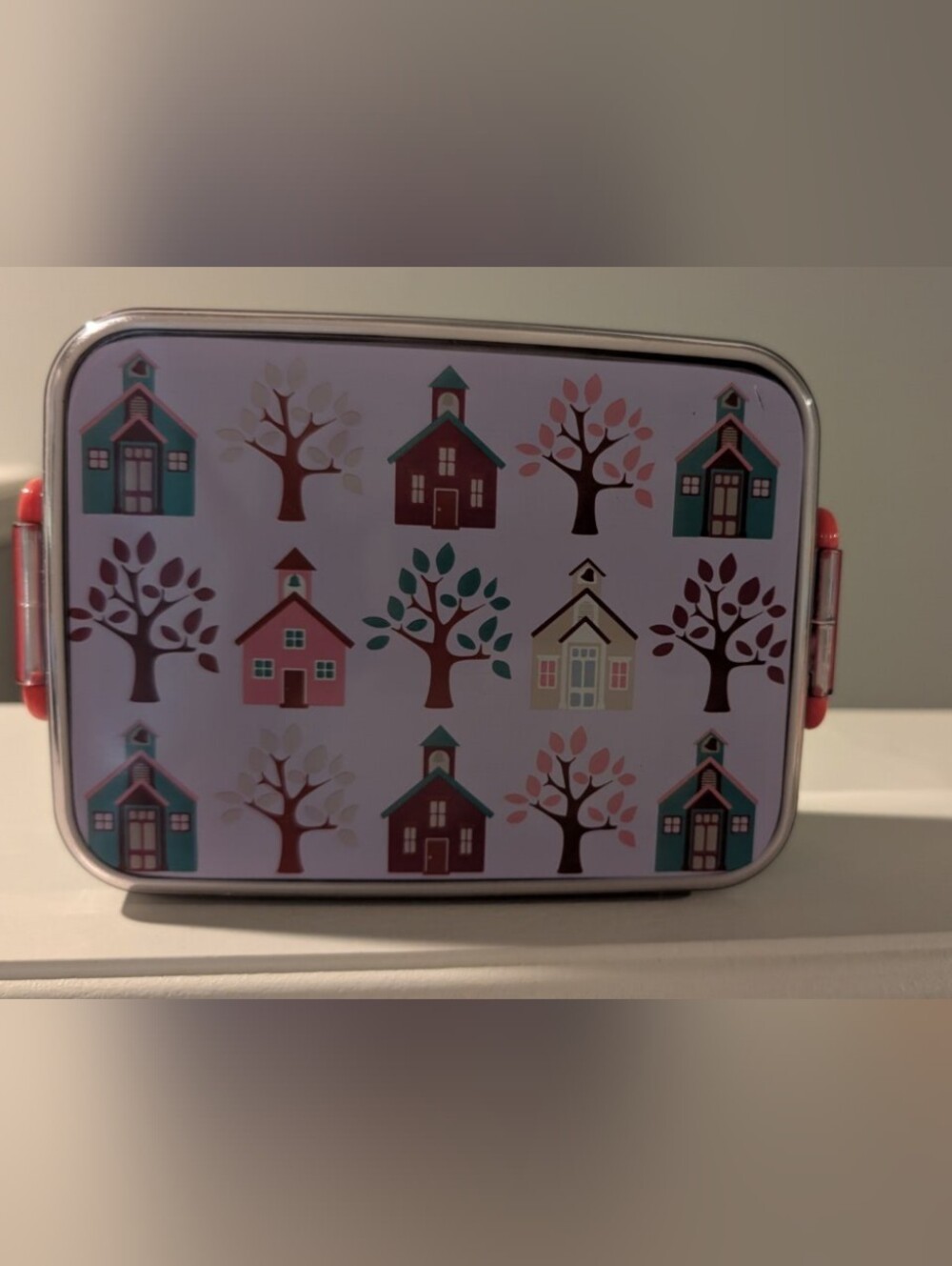 3/$30💜 Matilda Jane Cute SchoolHouses & Trees - Teal, Pink, Burgundy